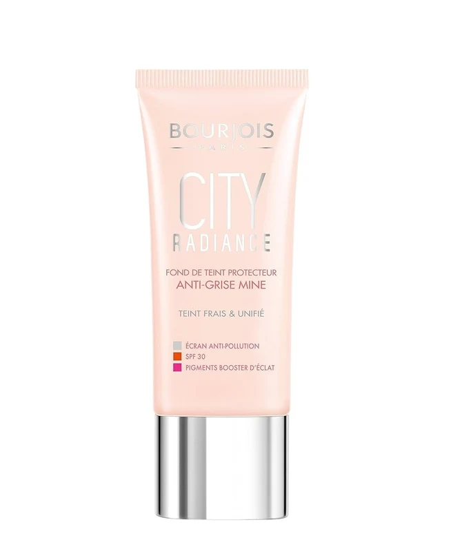 كريم أساس سيتي راديانس بعامل حماية SPF 30 من بورجوا 30 مل - 04 بيج