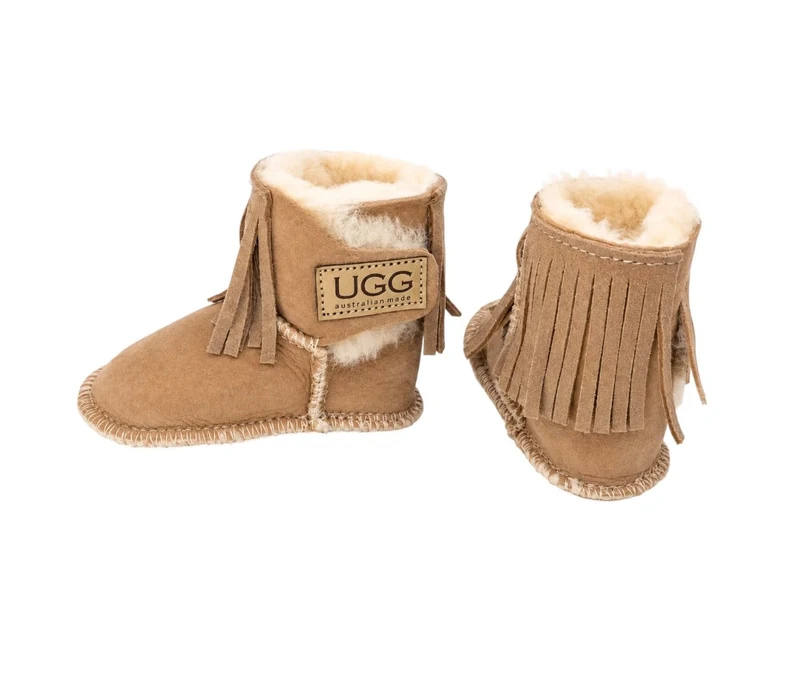 UGG Baby Fringe Boots Sand - 23
