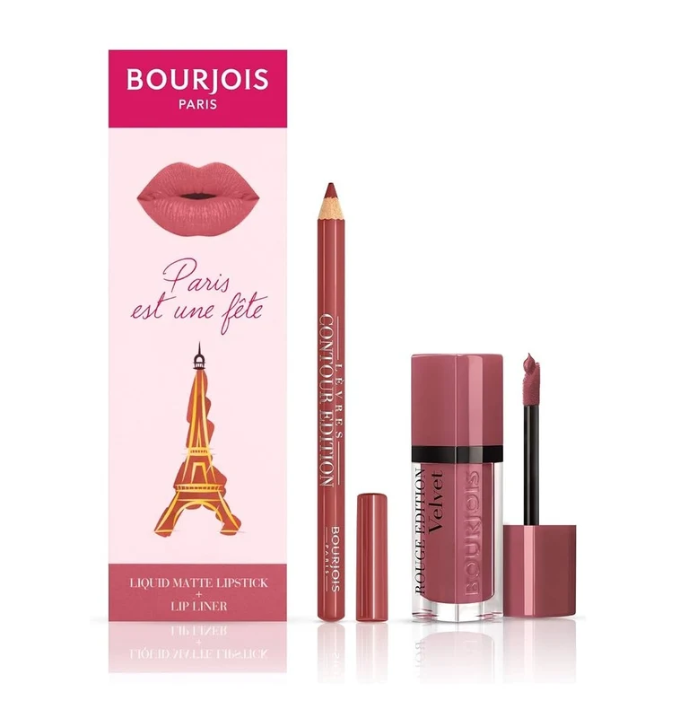Bourjois Rouge Edition Nudist Lip Set - 2 Pieces