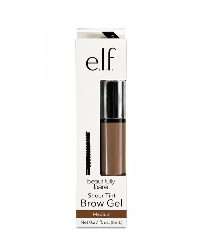 e.l.f. Beautifully Bare Sheer Tint Brow Gel 8ml - Medium