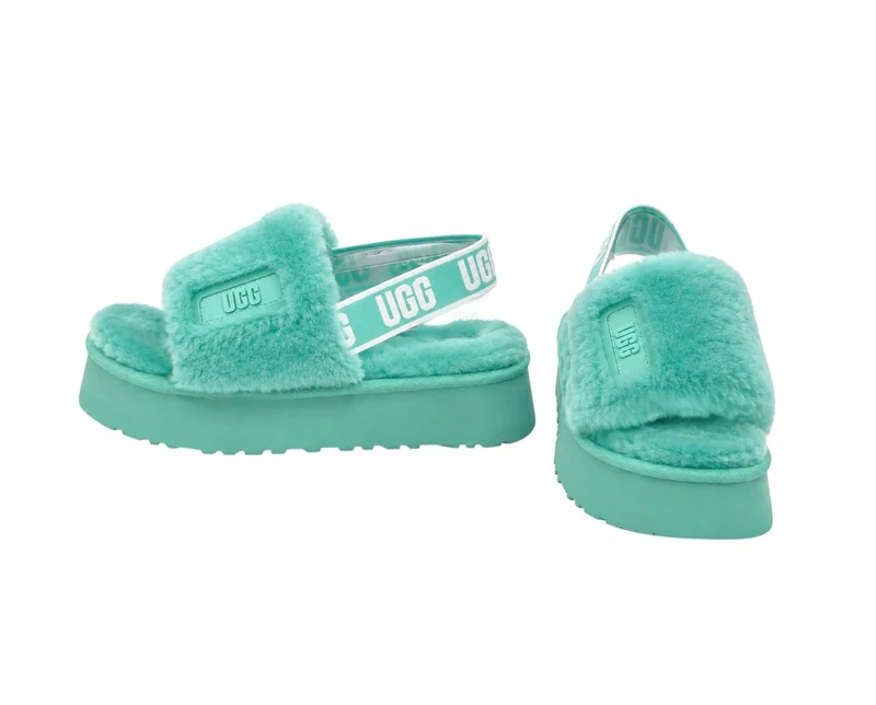 UGG Women's Disco Slide Slippers Turquoise - 37