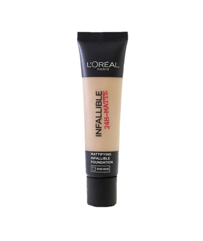 L'Oréal Paris Infallible 24H Matte Cover Liquid Foundation 35ml - Rose Beige