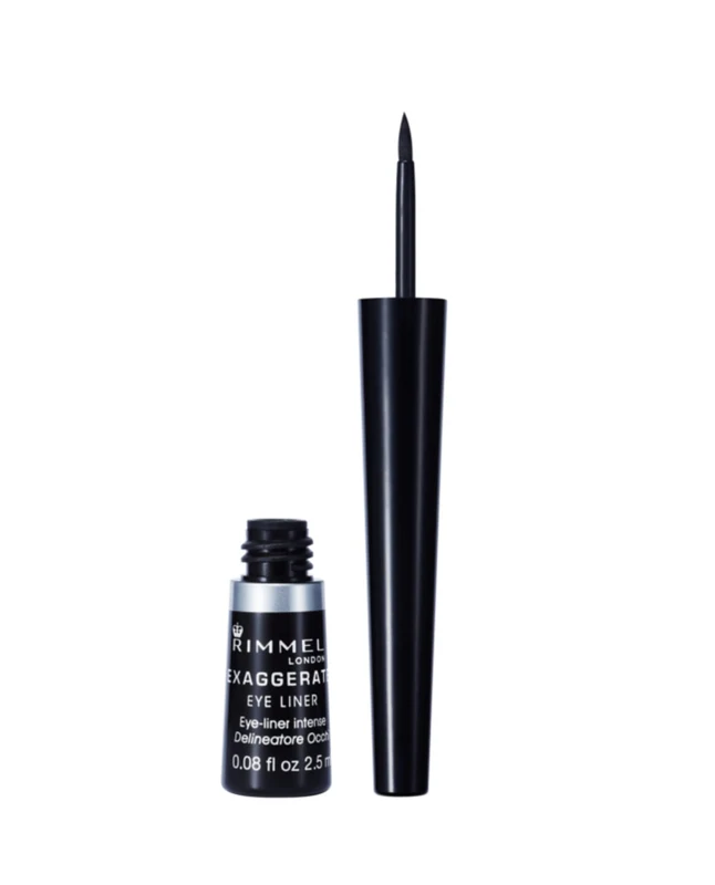 Rimmel London Exaggerate Liquid Eyeliner - 001 Black