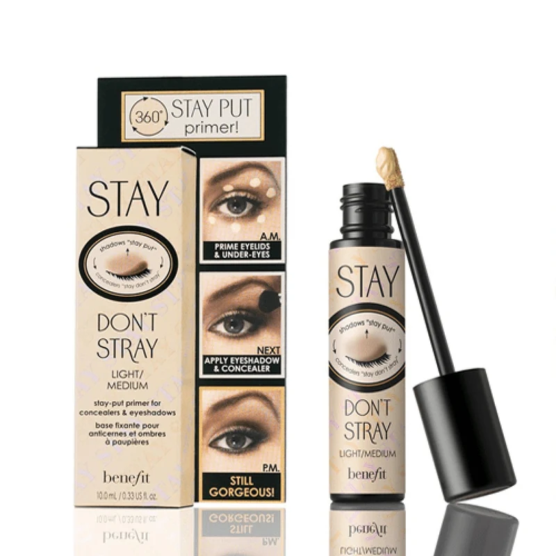 Benefit Stay Don't Stray Primer for Concealers & Eyeshadows 10ml - Light/Medium
