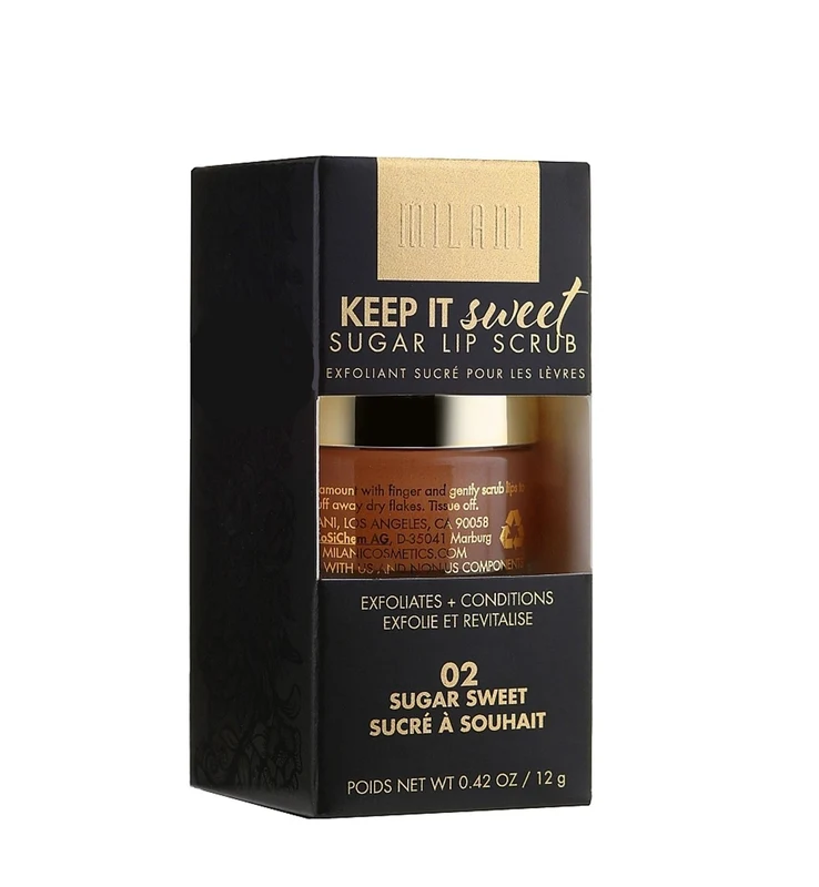 Milani Keep It Sweet Sugar Lip Scrub - 12g - 02 Sugar Sweet