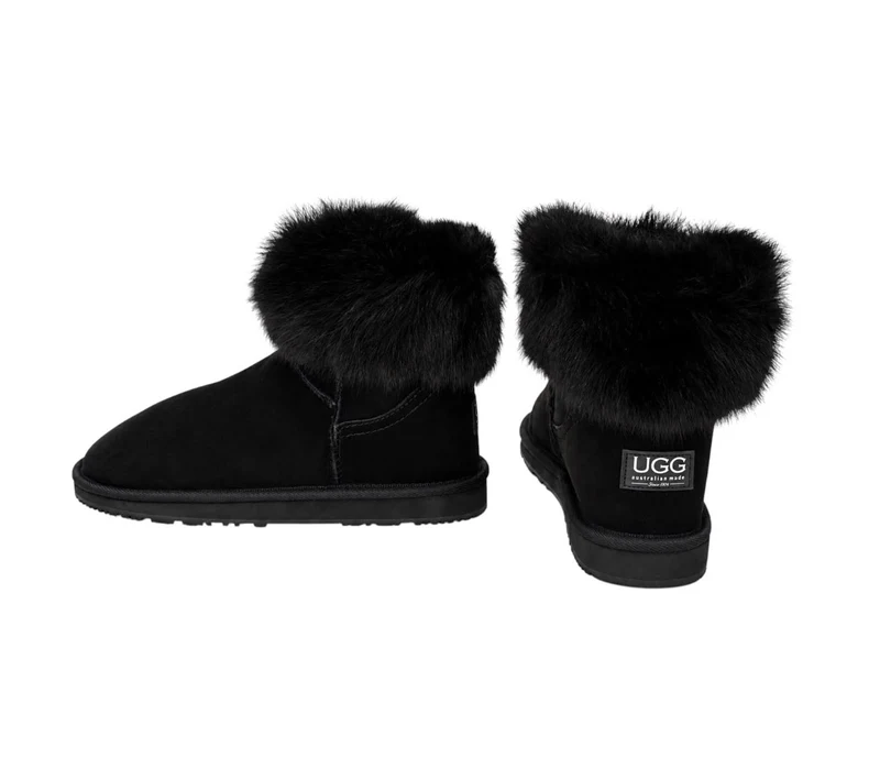 UGG Women's Foxy Mini Boots Black - 46