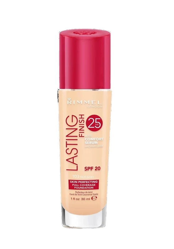 Rimmel London Lasting Finish 25 Hour Foundation 30ml - 103 True Ivory