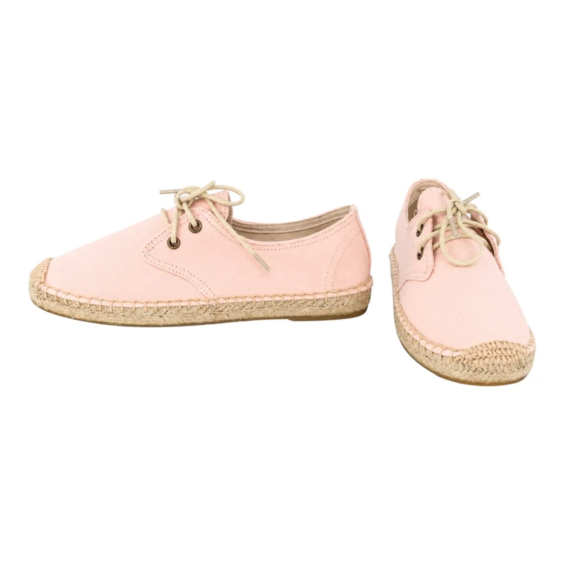 Risa Women's Lace-Up Espadrille Shoes Blush Pink - 36