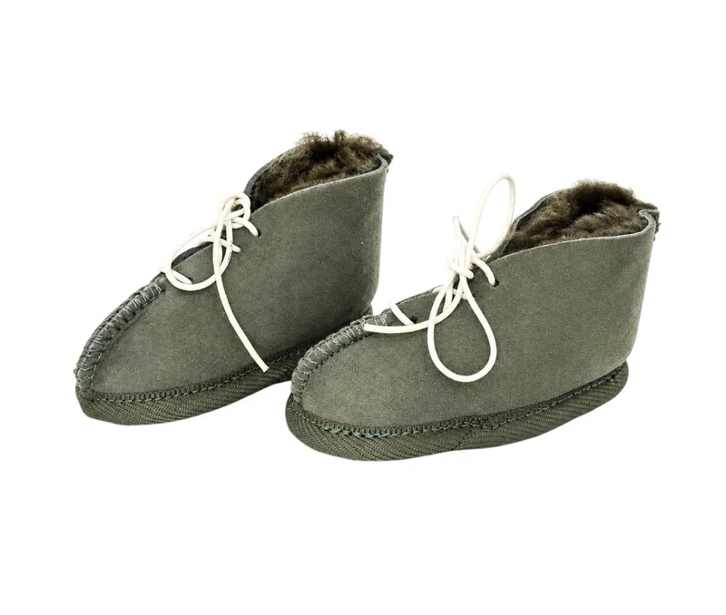 UGG Baby Lace-Up Boots Olive - M