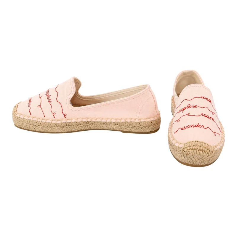 حذاء إسبادريل سهل الارتداء بنقشة نسائي بلش بينك من ريسا - 39
