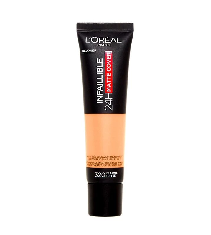 L'Oréal Paris Infallible 24H Matte Cover Liquid Foundation 30ml - 320 Toffee