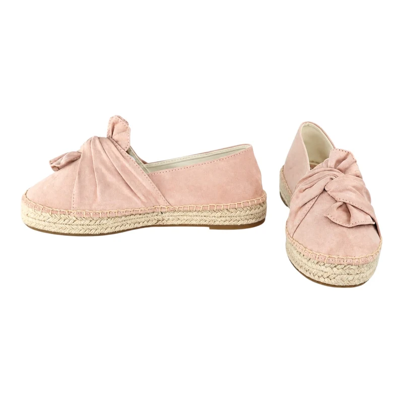 Risa Women's Knotted Espadrille Slip-On Shoes Blush Pink - 39